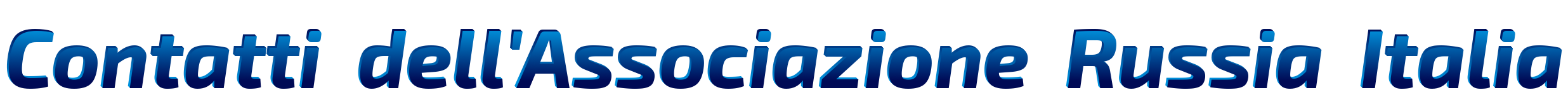 contatti associazione